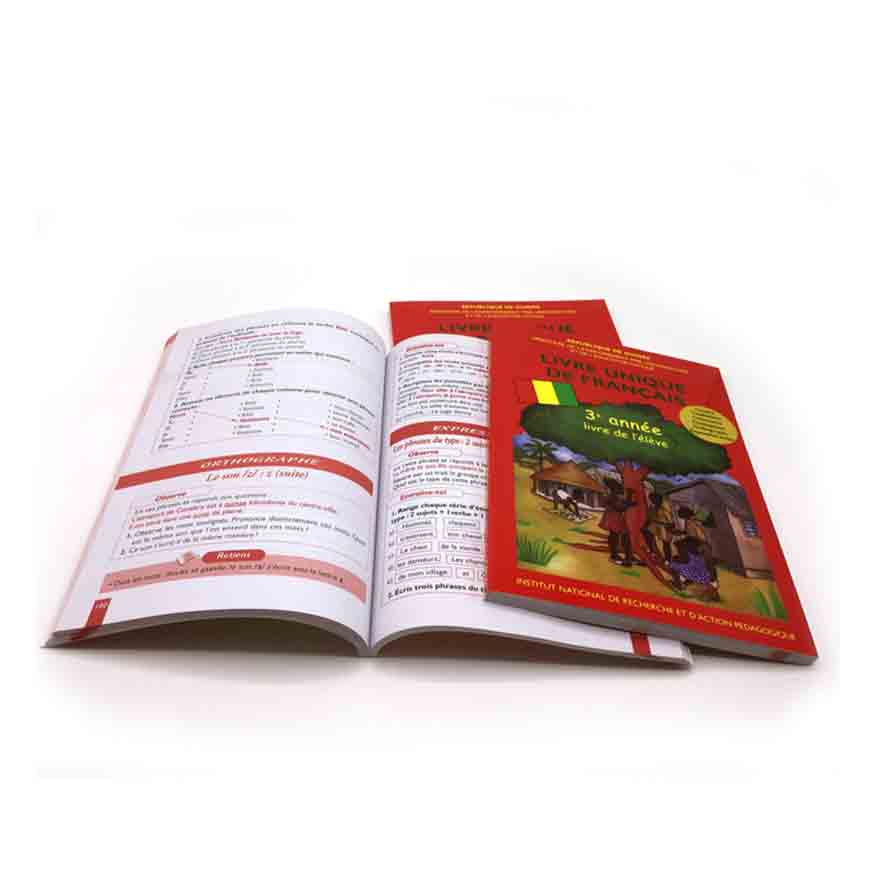 Français Textbook Printing Custom